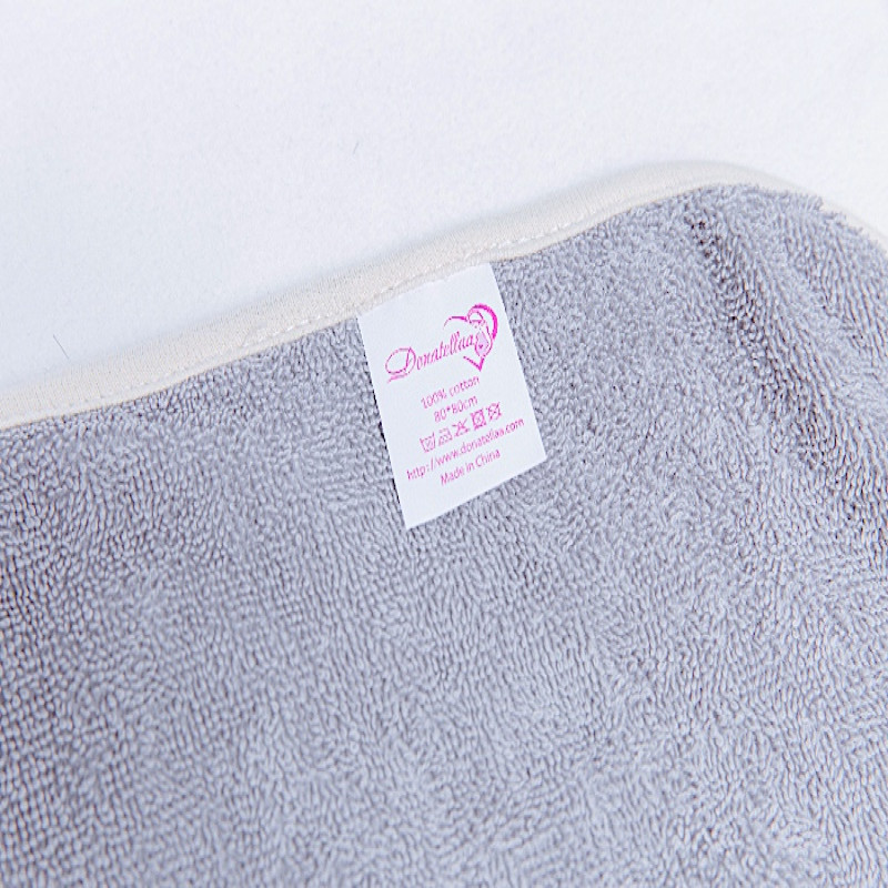Newborn-4 Years Cotton Baby hooded towel Bunny Face 80x80cm Grey, Pink